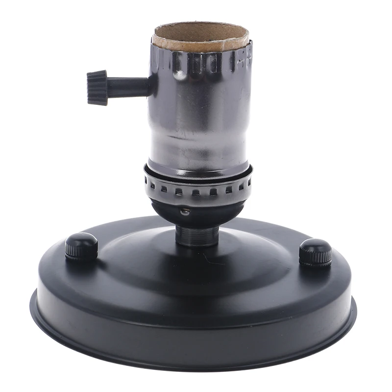 Новый основание светильника E26 гальванических Алюминий Винтаж Ретро Античная