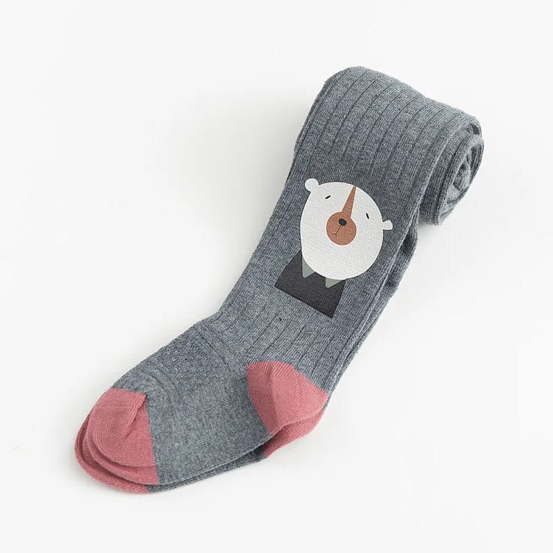 Однотонные детские повседневные колготки для девочек леггинсы Хлопковые