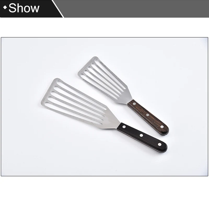 Нержавеющая сталь стейк жареная Лопата для пиццы захватывающие резаки