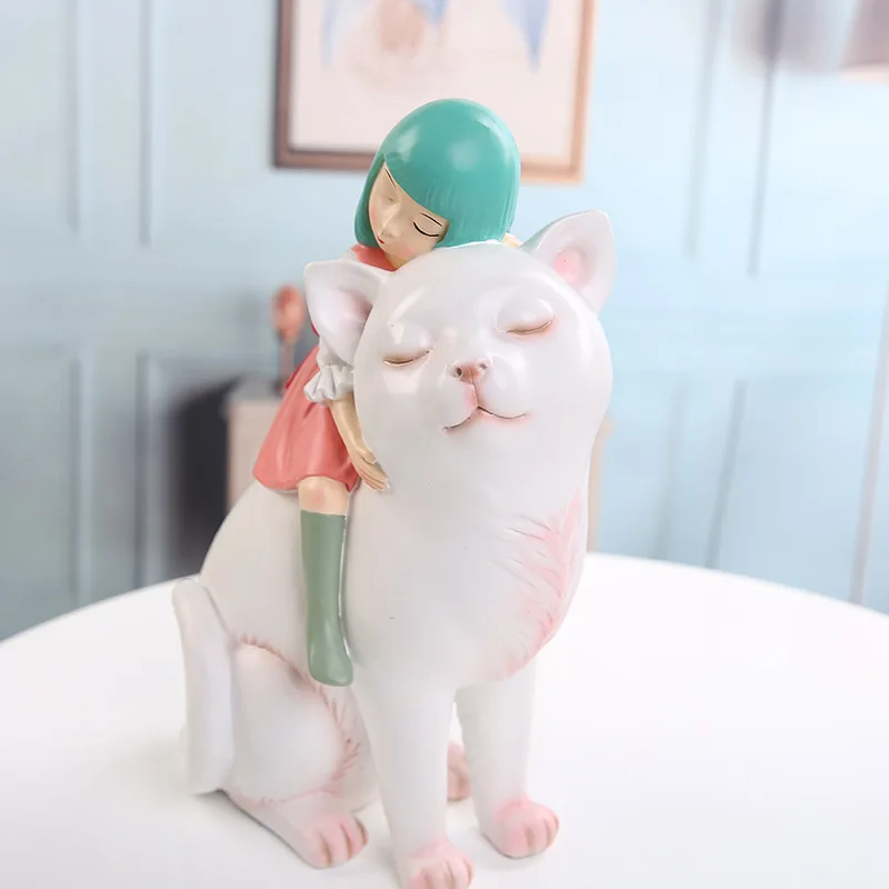 Скандинавский стол для рукоделия сказочная девушка современное искусство