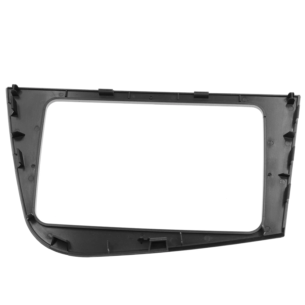 Doppelte 2-Din-Blende für Seat Leon LHD Radio GPS Stereo Radio Panel Dash Montage Installation Trim Kit Gesichtsrahmen Lünette – Detail 8
