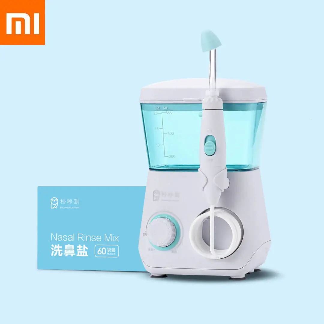 Xiaomi MMC бытовая электрическая носовая мойка соль Глубокая чистка носа для набор