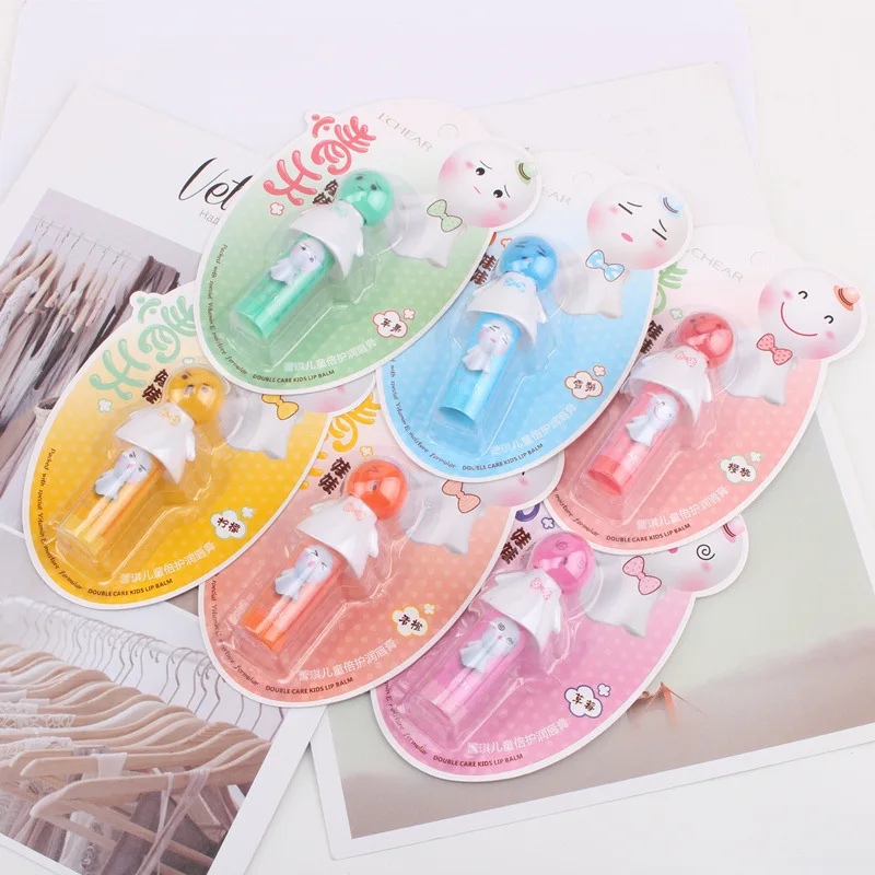 Увлажняющий Успокаивающий бальзам для губ милый питательный Розовый стойкий