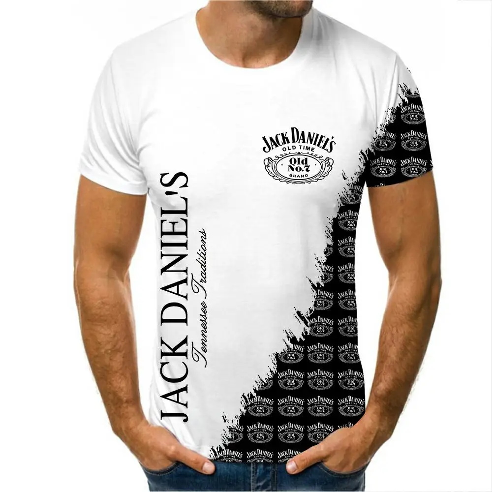 

Retro Poster 3D Men's T-Shirt Digital Printing Harajuku Street Shooting Couples Mix Tops