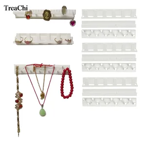 Оптовая продажа, пластиковая стойка для ювелирных изделий, 9 шт.