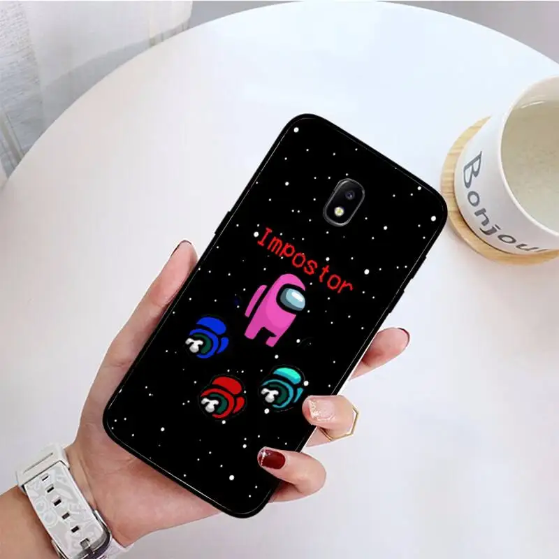 

Among Us Phone Case For Samsung Galaxy J7 PRIME J2Pro2018 J4 Plus J5 PRIME J6 J7 Duo Neo J737 J8