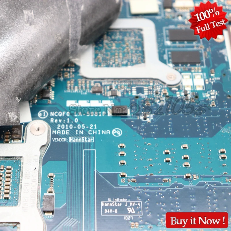 NOKOTIION MB. PWL02.001 MBPWL02001 для Acer aspire 5943G материнская плата ноутбука NCQF0 LA-5981P HM55 DDR3 HD5850 1 ГБ
