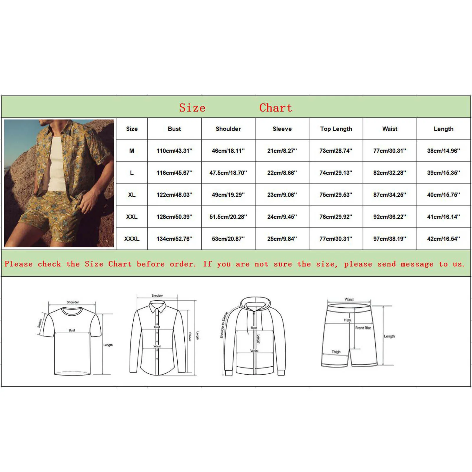 

Hawaiian Men's Shirt and Shorts Set Summer Beach Printing Mens Two Piece Set Shorts Streetwear Casual Tracksuit Sweat Suits 2021