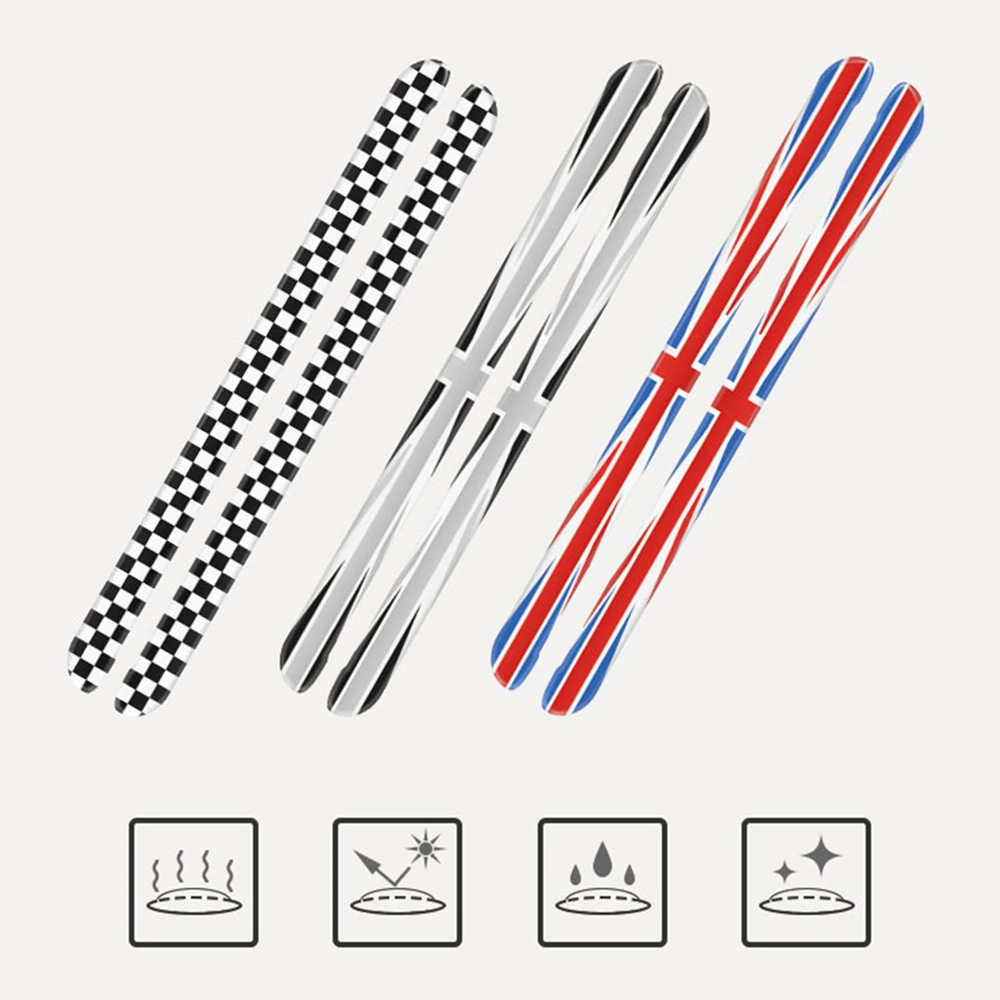 Эпоксидная наклейка на порог двери для стайлинга автомобиля 1 комплект протектор