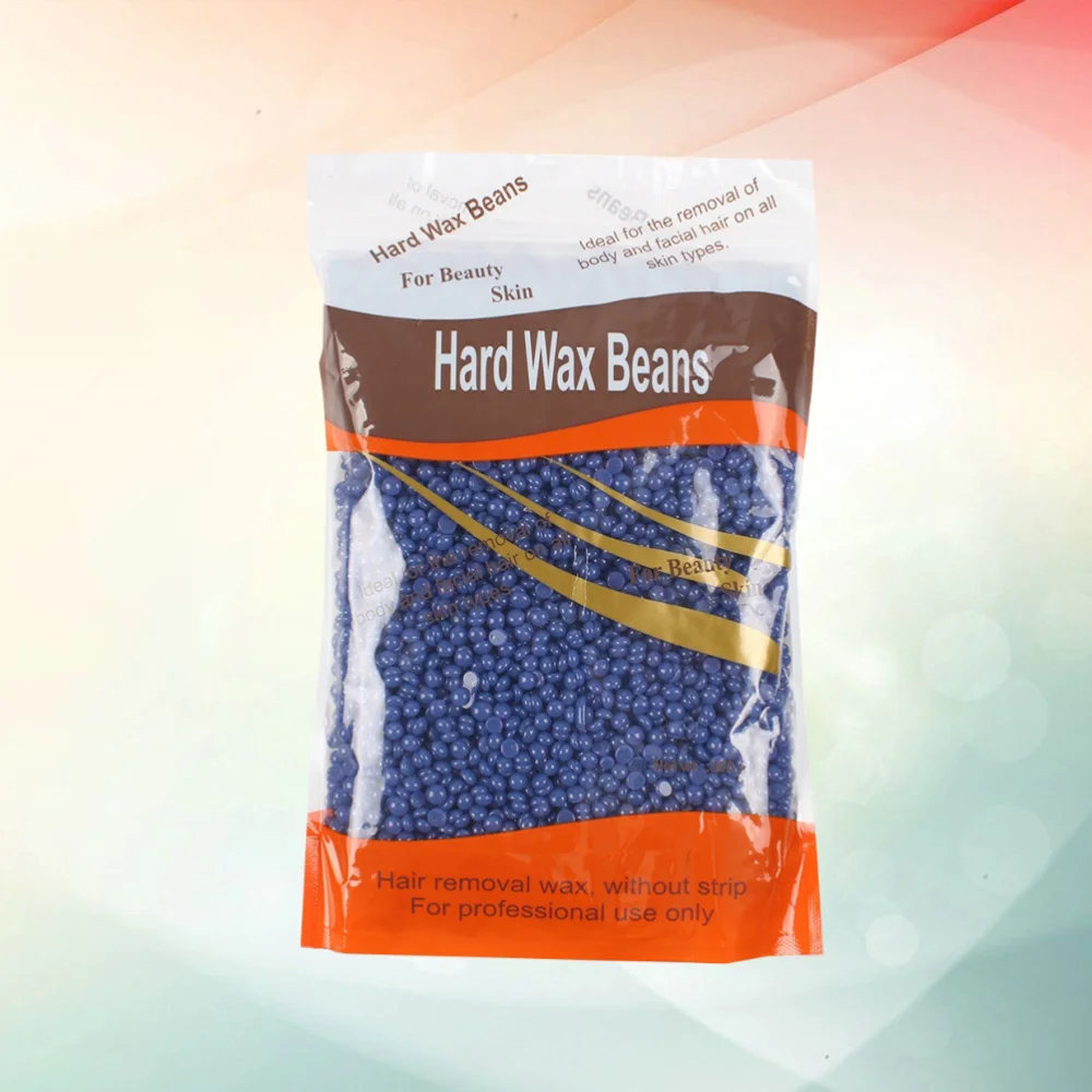 

300g Painless Hair Removal Wax Beads No Strips Professional Depilatory Pearl Hard Wax Beans for Salon (Lavender)