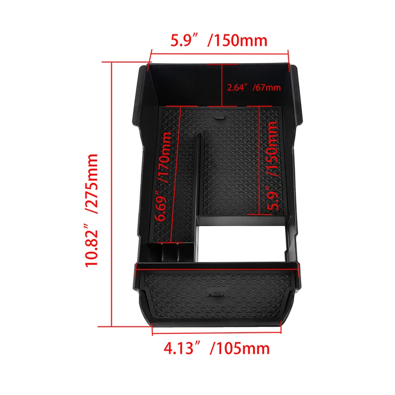 Car Center Storage Box Armrest Organizer Container Arm Rest Glove Holder Interior for Mazda CX-30 CX30 2020 2021 | Автомобили и