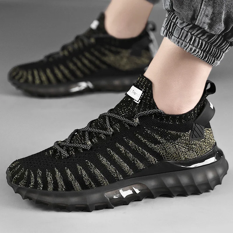 Дышащие кроссовки для бега Брендовые мужские Удобные Прогулочные Мужские