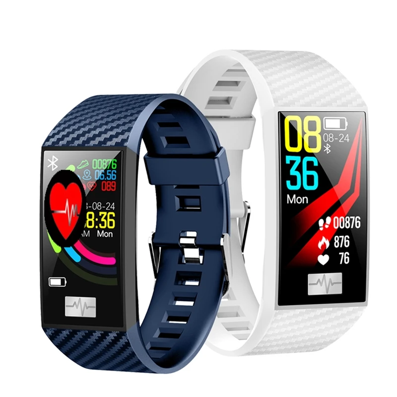 

Sports-screen Great Intelligent Bracelet with ECG Heart rate Monitor Arterial Pressure Fitness Tracker Wrisatband