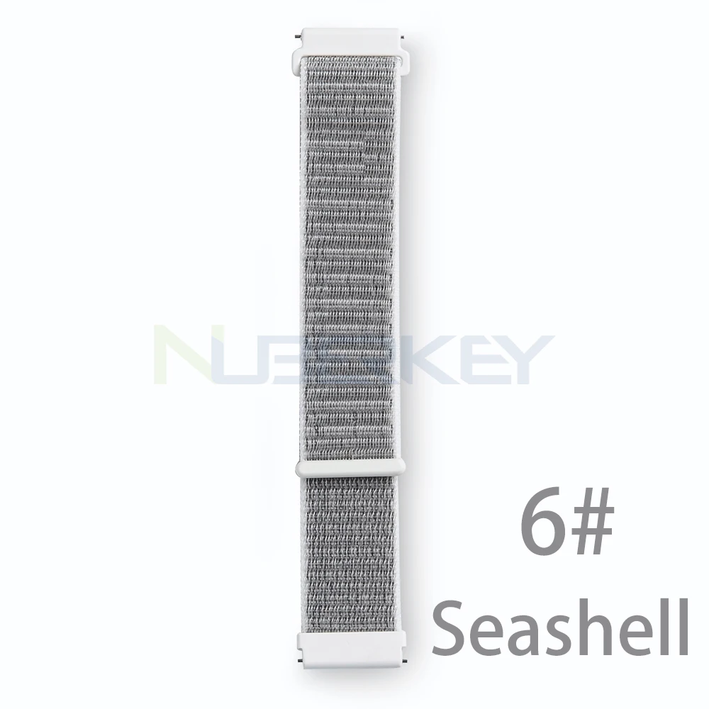 Тканый нейлоновый ремешок сменный ремешок для наручных часов Garmin Vivoactive3 3 тренер Vivomove HR Смарт Браслет для часов для Forerunner 645 музыка на запястье - Цвет: 6