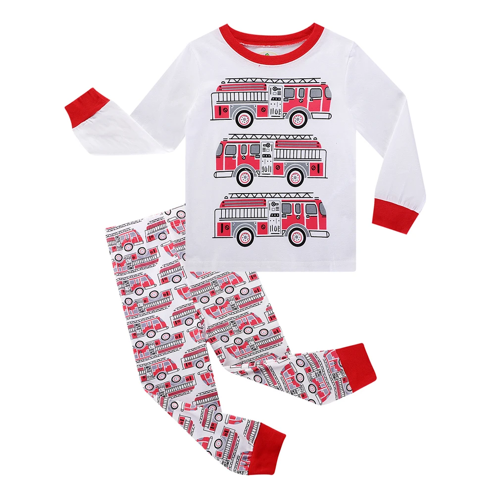 Осенне зимние детские пижамы новый детский костюм для сна с длинными рукавами