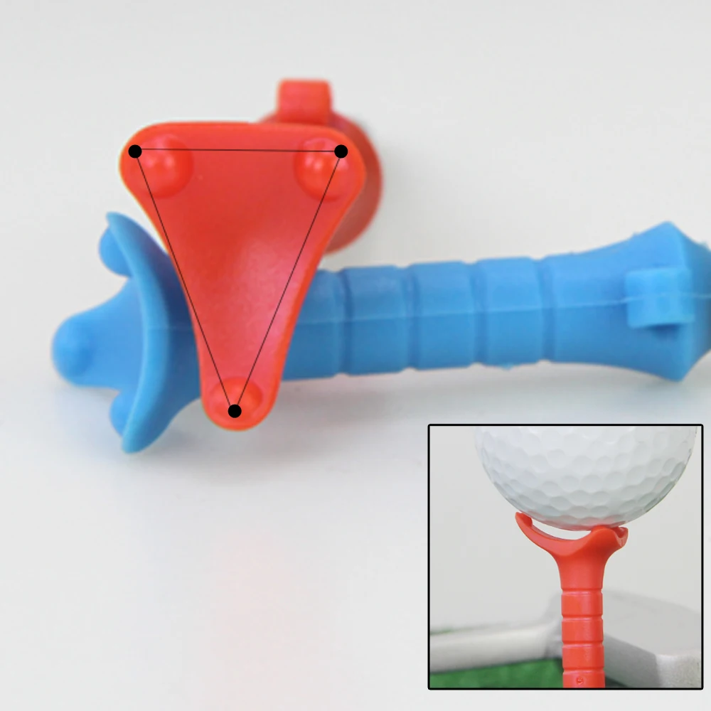 10Pcs Golf Tees Ball Nail Sporting Training Aids Outdoor Plastic Supplies Stud Accessories |