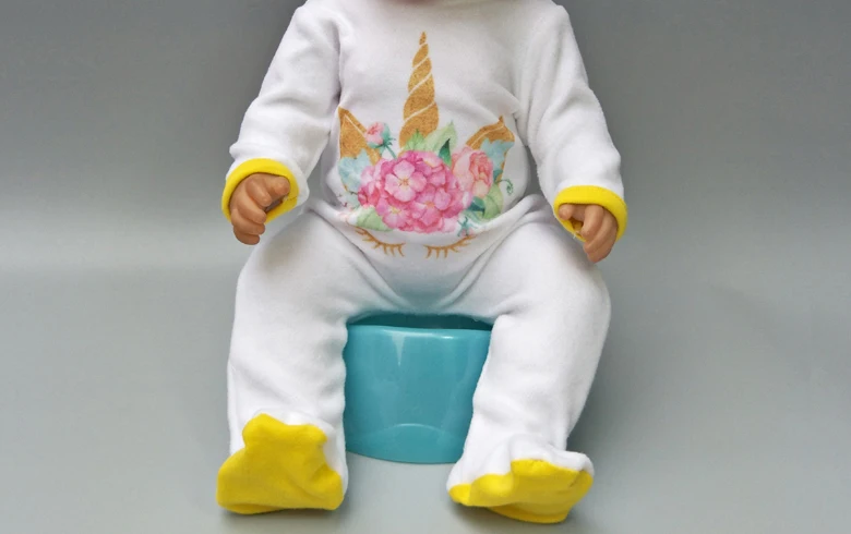 Кукла одежда штаны Розовый Единорог комбинезон одежда для 40 см 43 см reborn baby Doll Одежда наборы для 1" Кукла аксессуары игрушки одежда