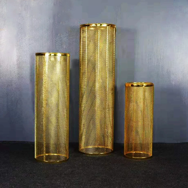 Гальваническая стойка сетки Свадебный дисплей реквизит вечерние украшения