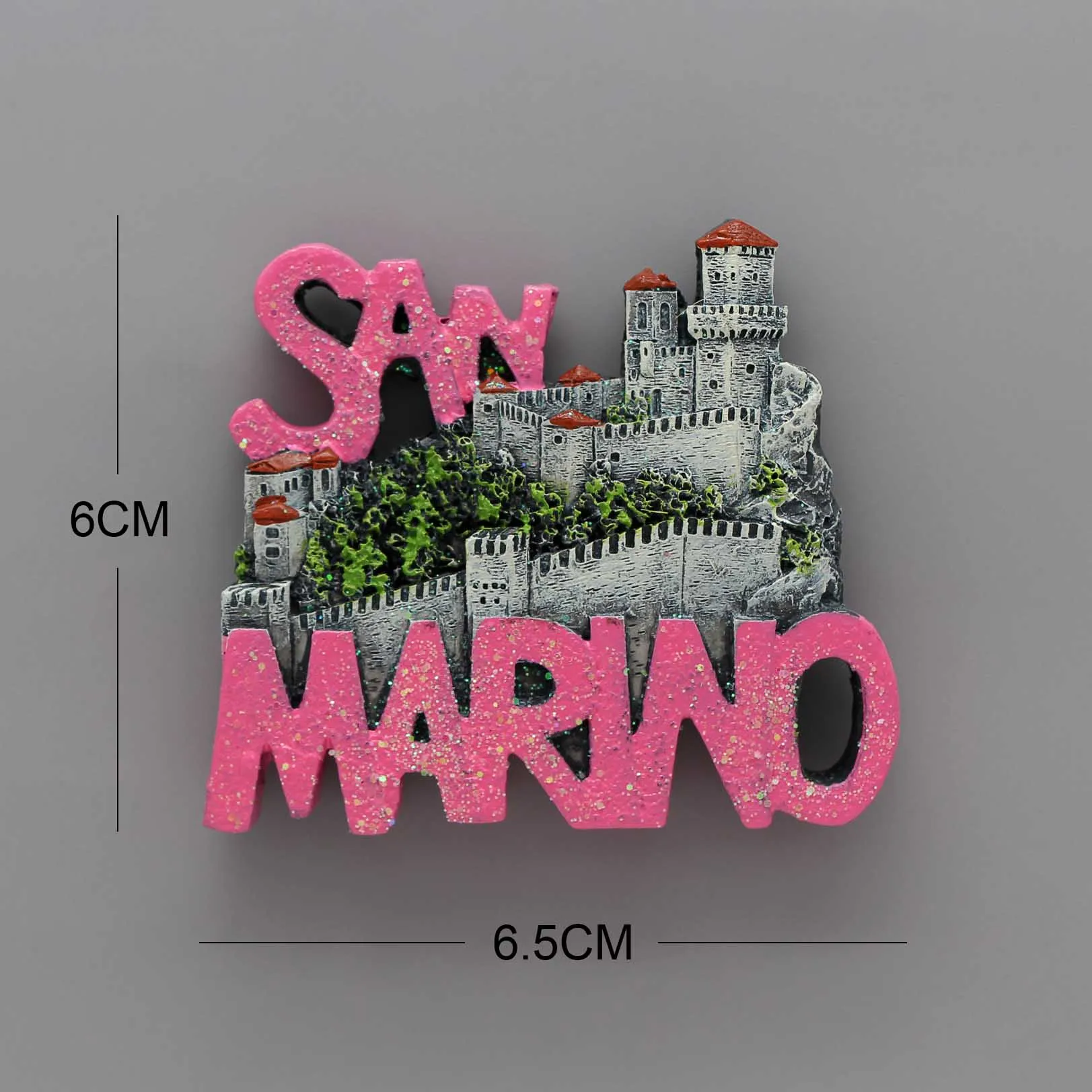 Магниты на холодильник мозаика Барселоны Бурдж халифа Дубай золотой Мьянма