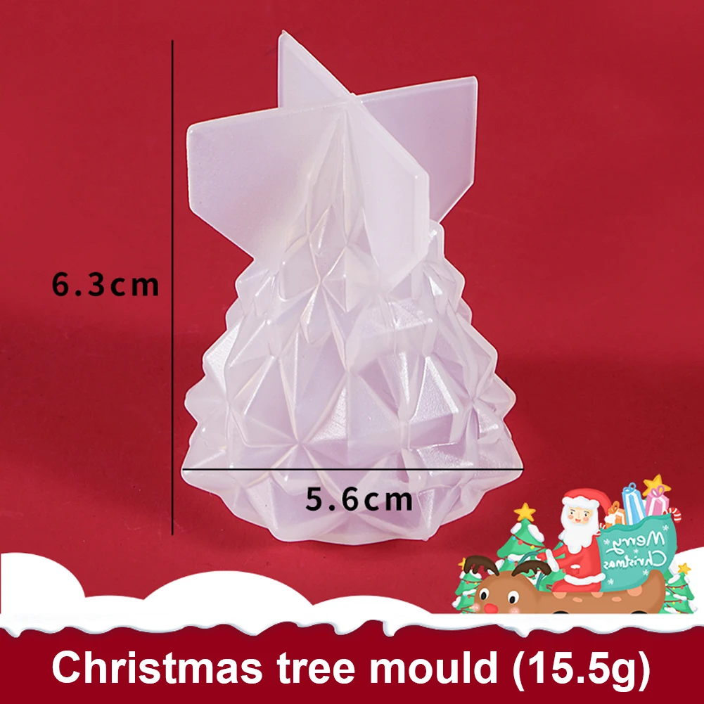 

Hot Christmas Tree Silicone Mold Resin UV Epoxy Mold DIY Resin Crafts Handmade Xmax Gift Decoration Home Decor Casting Mould