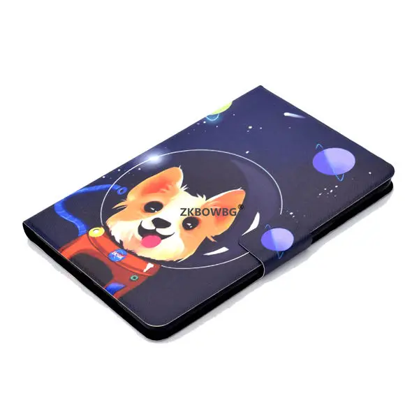 Tai.Kong.Dog Чехол с рукавами для Samsung Galaxy Tab 3 Lite 7,0 SM-T110 T110 T111 Tab E 7,0 T113 T116 чехол с кошкой из искусственной кожи с подставкой - Цвет: Tai.Kong.Dog