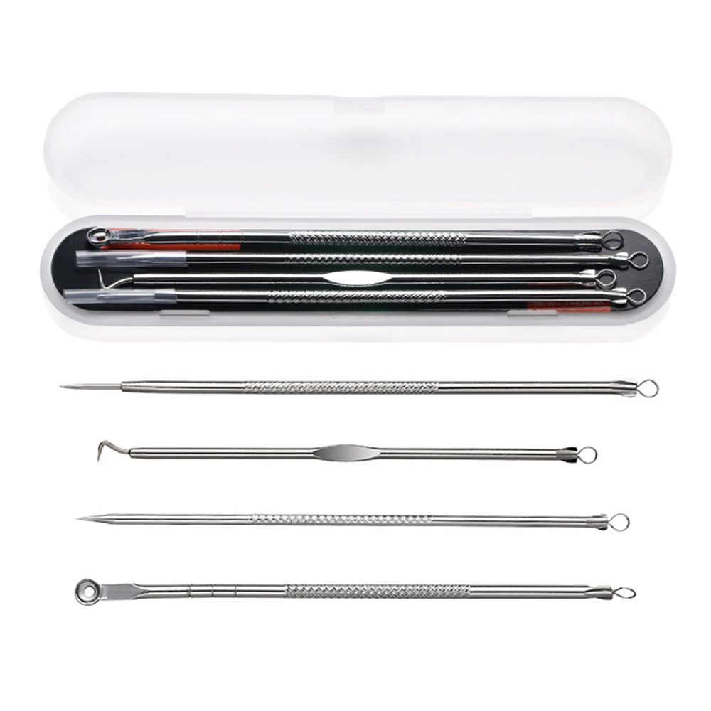 4 в 1 набор инструментов для удаления чёрных точек на лице|Устройство ухода за