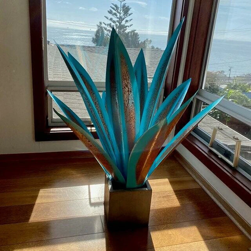 

Умная красная Текила Agaves, идеально подходит для украшения сада, газона, садовые фигурки для наружного Патио, двора CLH @ 8