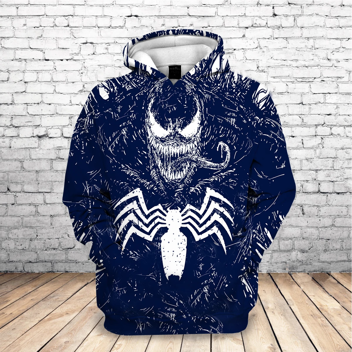 Горячая новинка Толстовка индивидуальный дизайн Venom 3D толстовки с принтом уникальные пуловеры топы мужская одежда Прямая поставка F76 - Цвет: F209