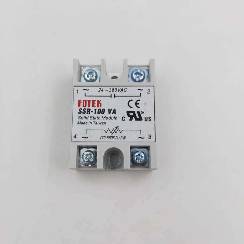 Твердотельное реле SSR 40VA 10VA 15VA 25VA 50VA 60VA 75VA 80VA 100VA 470 560k Ohm TO 24 380VAC регулятор
