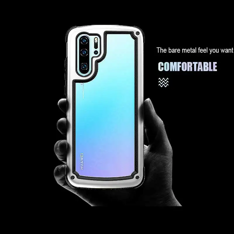 Роскошный противоударный полный чехол силиконовый чехол для huawei P30 Pro P20 mate 20 Прозрачные телефонные чехлы P30 P20 mate 20 Lite мягкий чехол