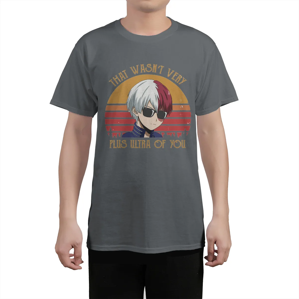 Футболка с надписью Моя геройская Академия | Мужская одежда