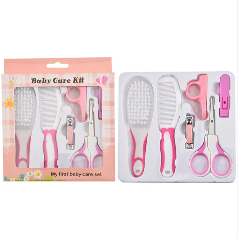Baby Kids Toddler Healthcare Kits Grooming Care Nail Hair Care Set High Quality Nail Clipper Hair Comb Nail Scissor