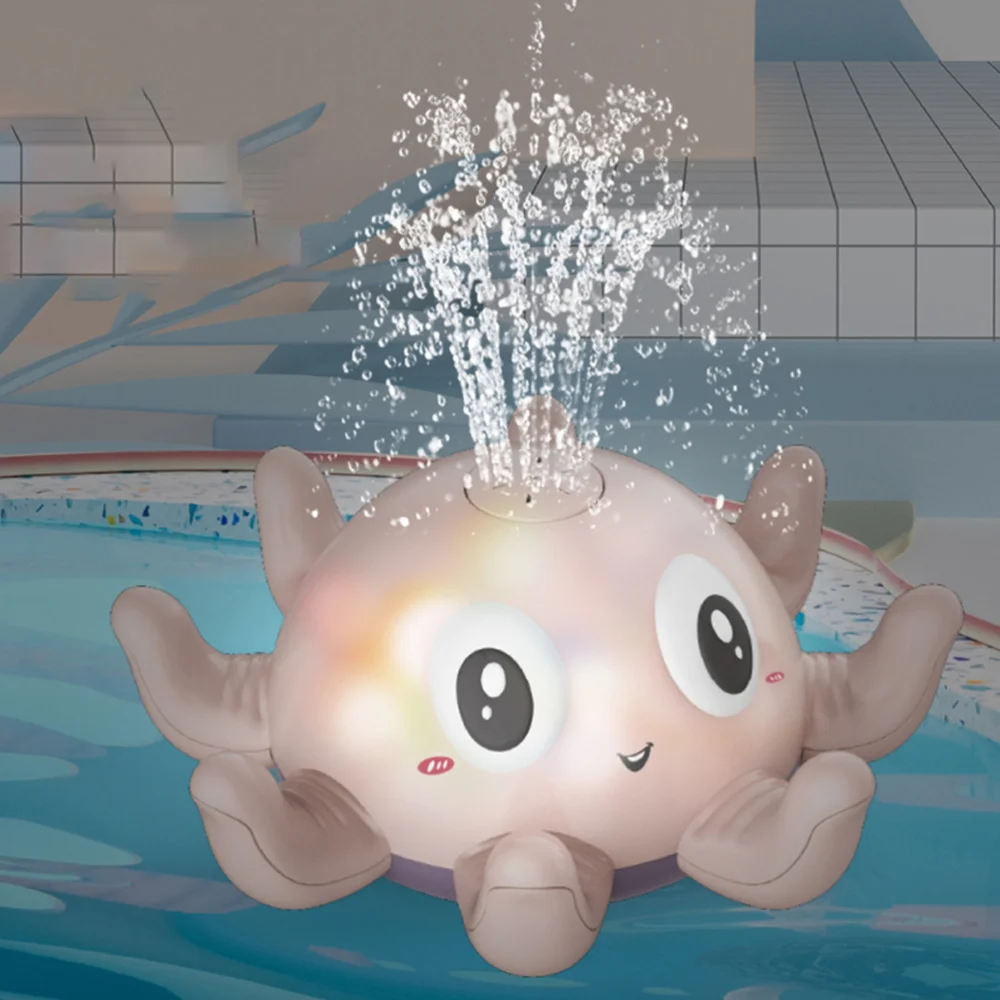 

1Pc Showering Spray Water Glowing Children Bath Bathing Plaything