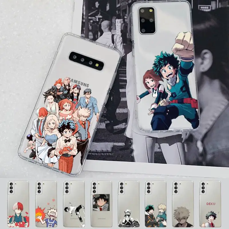 

Boku no Hero Academia Phone Case For Samsung A 51 30s 71 21s 70 10 31 30 52 12 40 S20 21 plus lite UlTRA