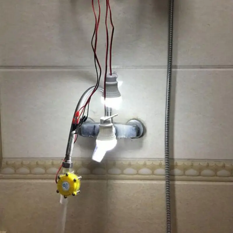 Водяной насос 5 В/12 В/80 в 10 Вт миниатюрный гидрогенератор поток турбины