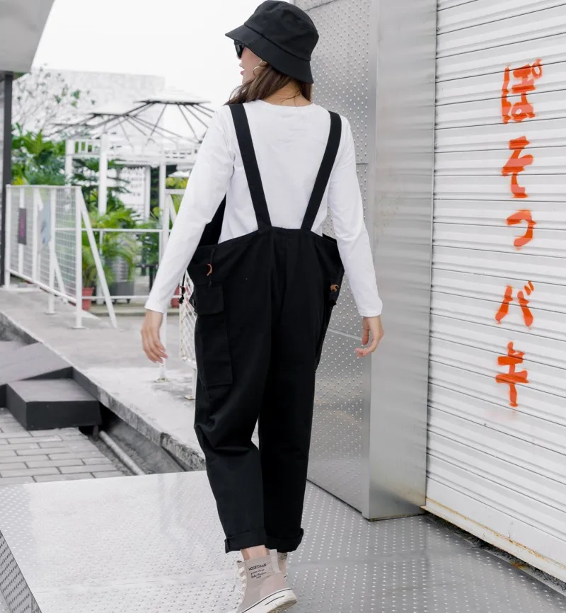 

2020 spring Women playsuit sleeveless lady one piece pants Overalls Denim Jeans Bib Long Pants Dungarees