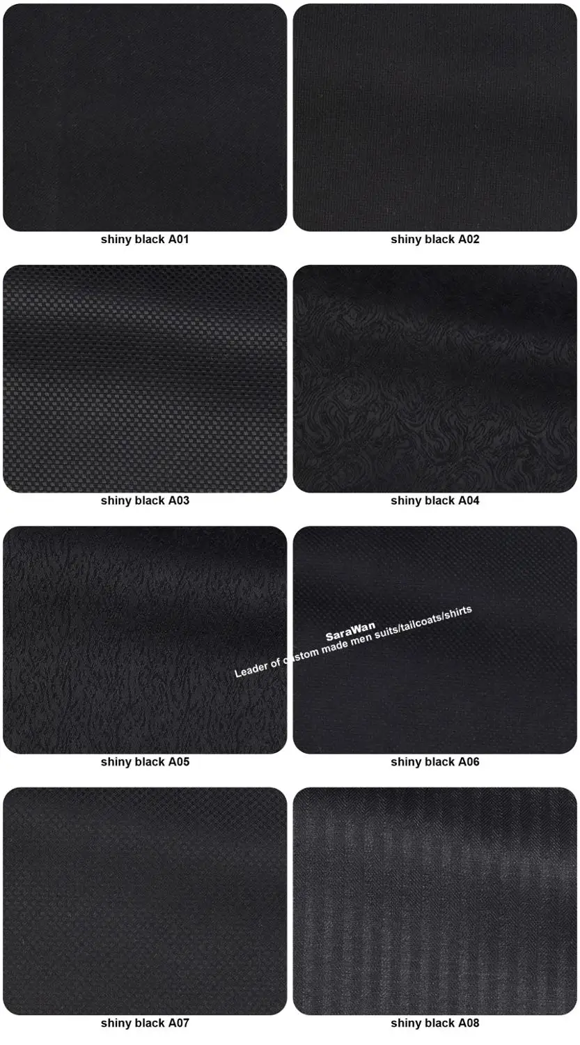 Блестящие черные свадебные костюмы для мужчин индивидуальный пошив глянцевый