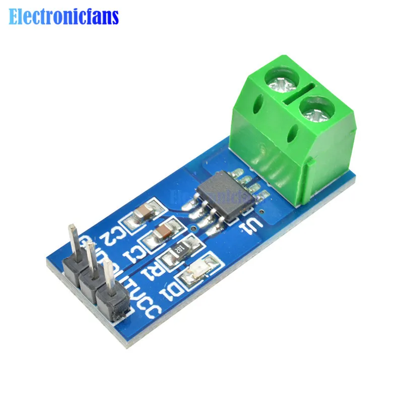 Дизайн 5A Диапазон тока модуль датчика ACS712 модуль для Arduino модуль