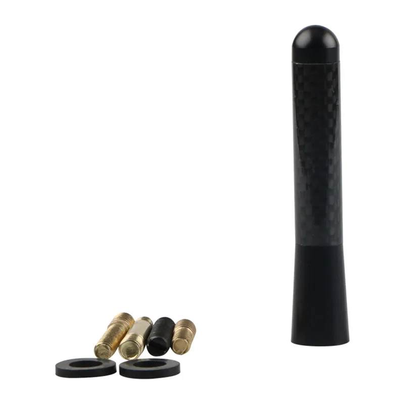 8 см Универсальная автомобильная FM короткая крыша черная антенна маленькая