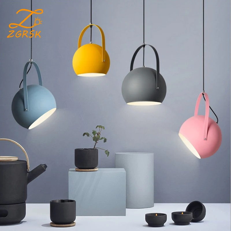 

Nordic современный светодиодный для помещений подвесной светильник с Обеденная Гостиная исследование декоративный светильник творческая ли...