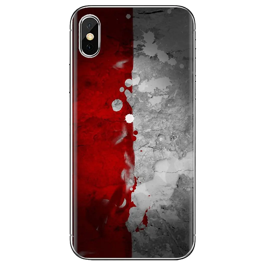 For Xiaomi mi Redmi Note 3 4 4X 5 6 7 8 8t 9 9s 9t 10 pro lite PL Retro Poland National Flag Banner Soft TPU Case | Мобильные