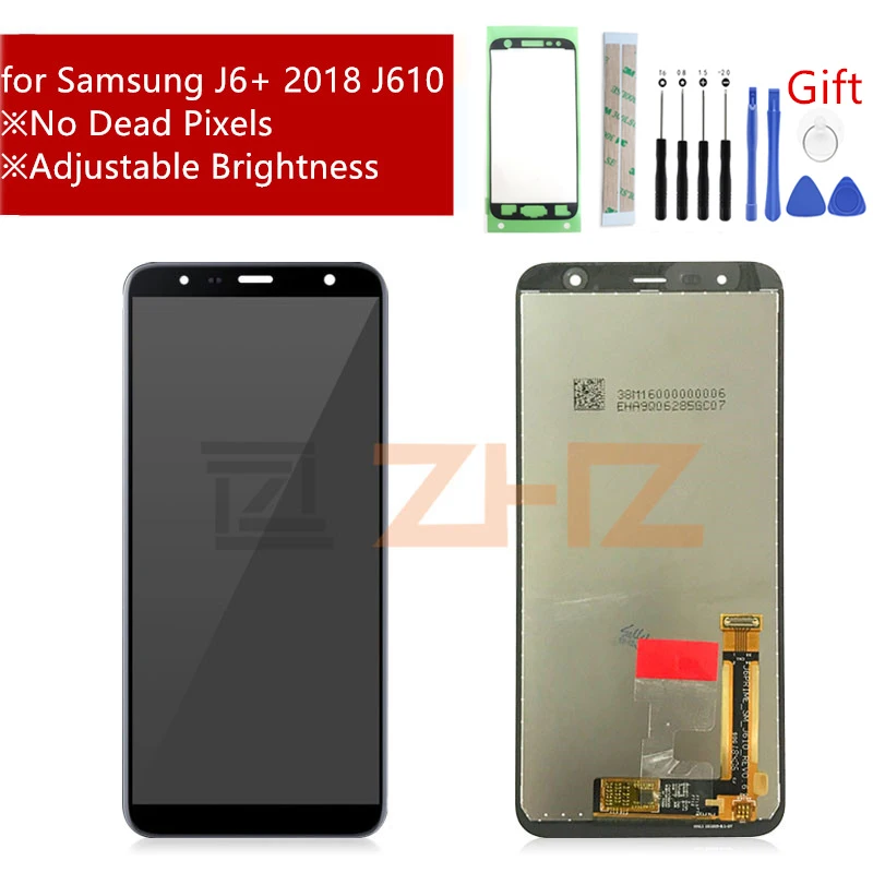Для samsung J610 ЖК-дисплей J6+ J610 J610F J610FN сенсорный экран дигитайзер сборка J6 plus дисплей запасные части для ремонта