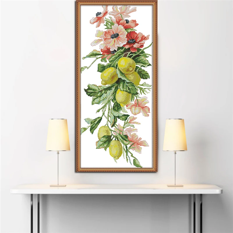 Joy Sunday набор для рукоделия вышивки крестиком напечатанный на холсте DMC11 и 14CTDIY