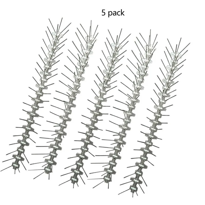 Отпугиватель птиц гвозди из нержавеющей стали против голубей с 3 шипами 50 см | Дом