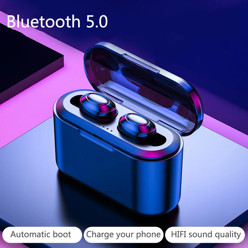 Беспроводные Bluetooth наушники HIFI Звук Спортивные бег мини долгое время ожидания