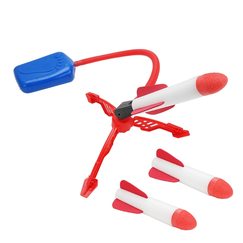 Игрушка ракета пусковой аппарат для детей пневматический насос пневматическая