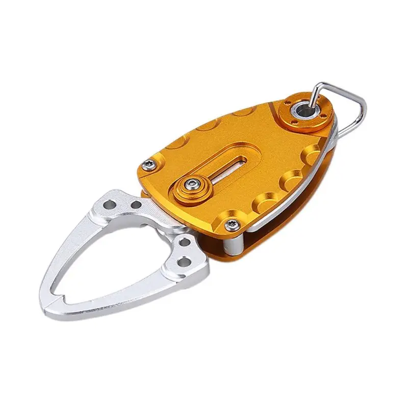 

Space Aluminum Mini Fish Lip Grip Gripper Fishing Grabber Grips Lure Fishing Secure Pliers Fish Tackle Tool