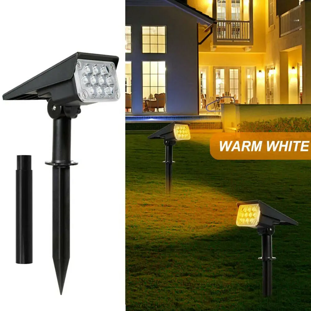 Уличный Светодиодный точечный светильник на солнечной батарее сасветильник