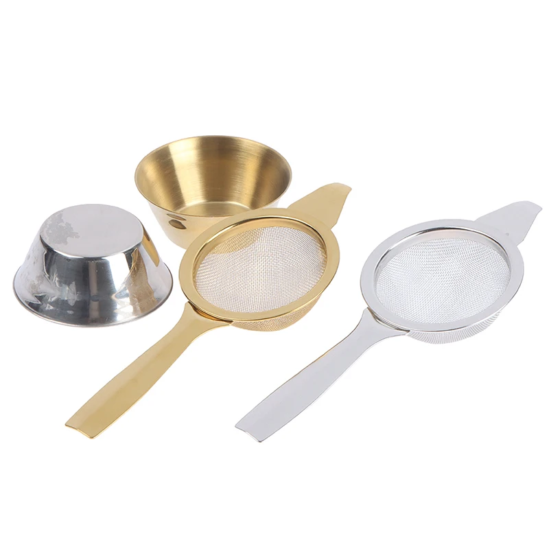 

Stainless Steel Mesh Tea Infuser Metal Cup Strainer Strainer Loose Leaf Filter With Handle Kitchen Tool