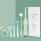 Электрический средство для удаления пятен, отбеливание зубов, Очистка зубов, клетчатый скребок, искусственная пятна, ластик, высокочастотная вибрация